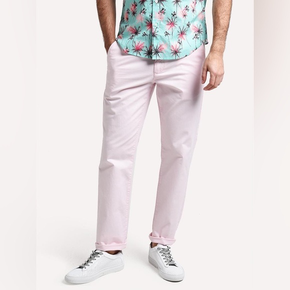 Bonobos Soft Pink Men's slim chino pants